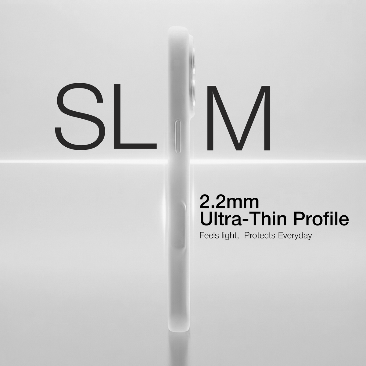 infyty LAVIO Premium Soft Silicone Case for iPhone 18 Pro Max - Grey