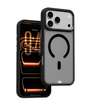 infyty MODO Frosted Soft Touch Case with Metallic Accents for iPhone 18 Pro Max - Black