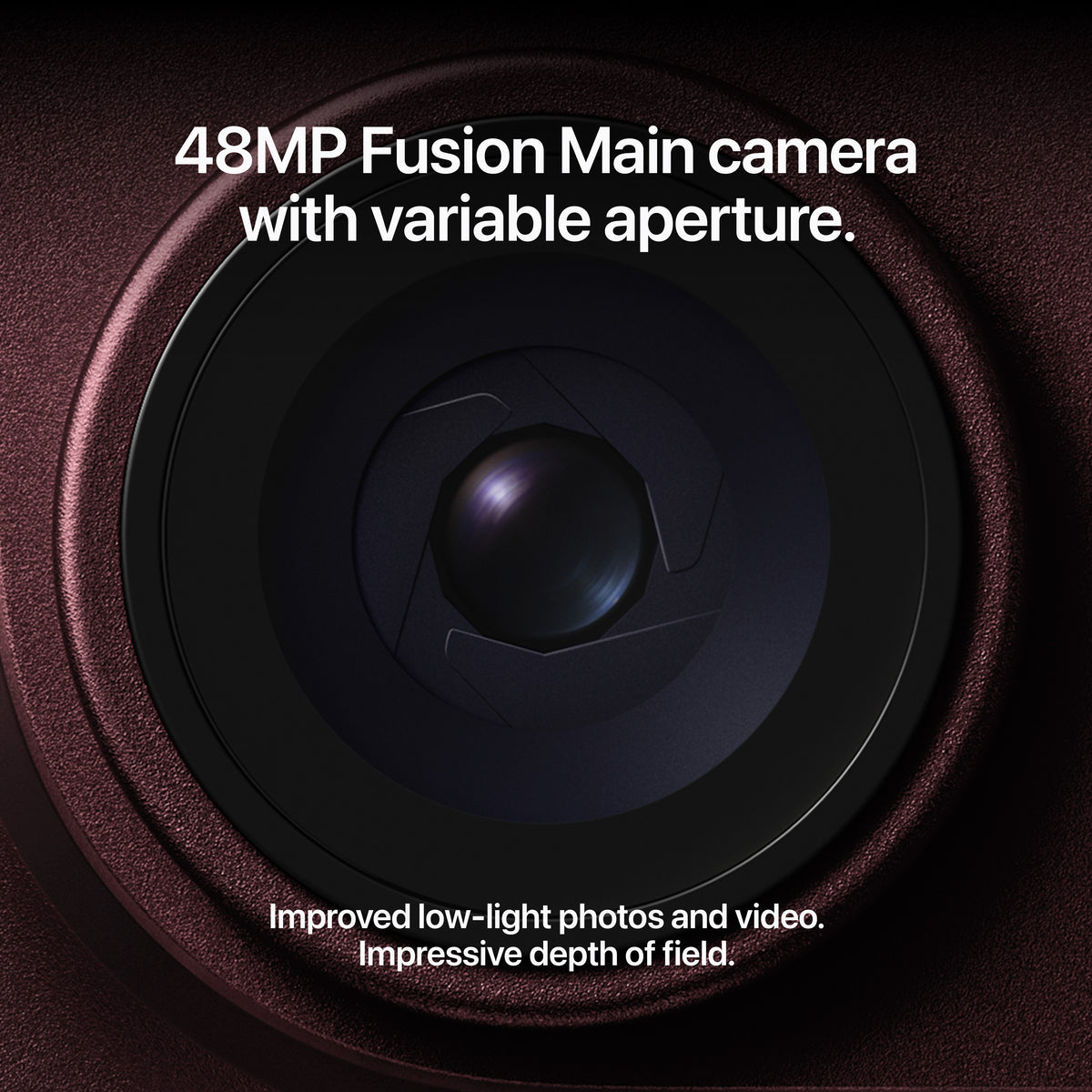 48MP fusion main camera with variable aperture on the iPhone 18 Pro Max 256GB Black at Tradeline.
