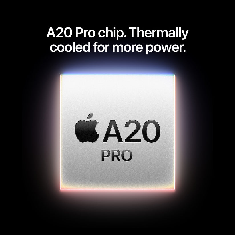 A20 Pro chip performance focus on the iPhone 18 Pro Max 256GB Silver available at Tradeline.