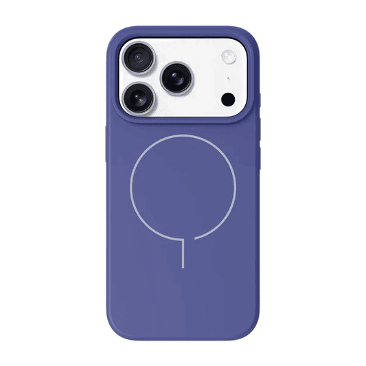 Front view of the modern Laut HUEX SLIM case for iPhone 17 Pro Max in Future Blue available at Tradeline.