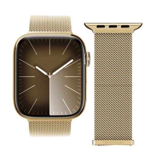 vonmahlen Milanese Loop 2 for Apple Watch 44 | 45 | 46 | 49mm - Gold