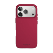 جراب سيليكون ناعم من vonmahlen لهاتف iPhone 17 Pro Max - أحمر
