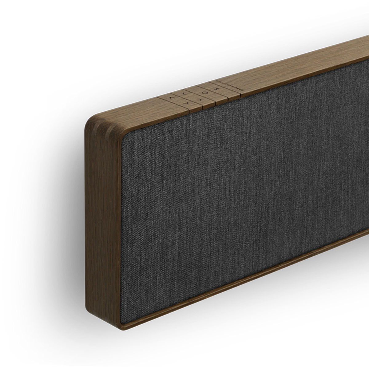 Bang & Olufsen Beosound Stage Wireless Soundbar With Dolby Atmos - Smoked Oak / Grey