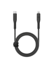 ENERGEA Flow Lightning to USB-C Cable 1.5M - BLACK